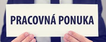 Pracovná ponuka-  vychovávateľ/ka